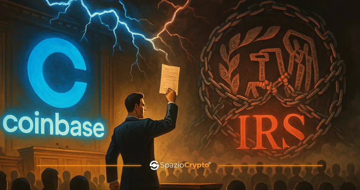 Coinbase Fordert IRS Bei Steuerzahler-Privatsphäre Heraus